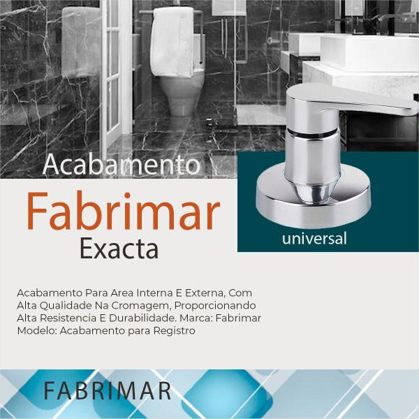 Acabamento Registro Exacta Fabrimar Deca Docol Universal Imagem de Acabamento Registro Exacta Fabrimar Deca Docol Universal