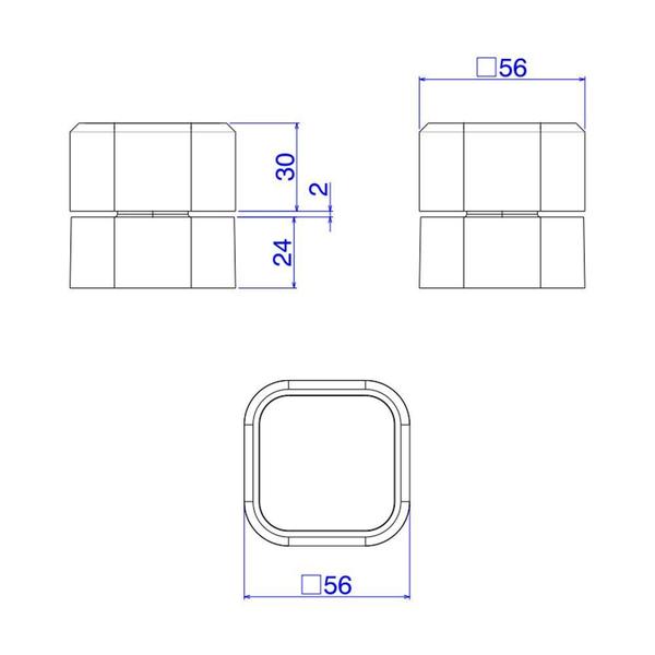 Imagem de Acabamento Registro Gaveta Deca You Black Matte