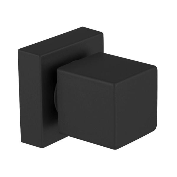 Acabamento Registro Quadrado Preto Abs Plástico Banheiro Chuveiro Deca - Polo Metais Imagem de Acabamento Registro Quadrado Preto Abs Plástico Banheiro Chuveiro Deca