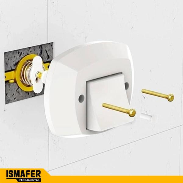 Acabamento Válvula Descarga Docol Clássica Branco Abs Censi Imagem de Acabamento Válvula Descarga Docol Clássica Branco Abs Censi
