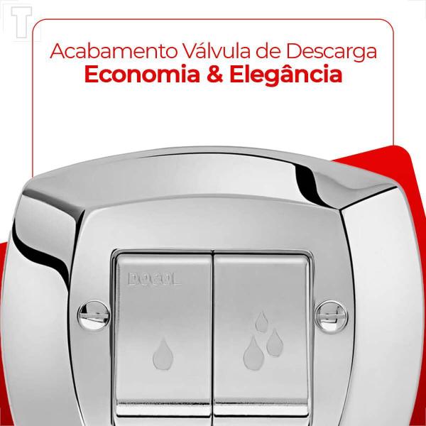 Imagem de Acabamento valvula docol classica salvagua cromado 00451106