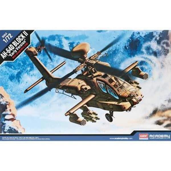 Imagem de Academy AH-64D Block II Early Version 1/72 - Kit de Modelo