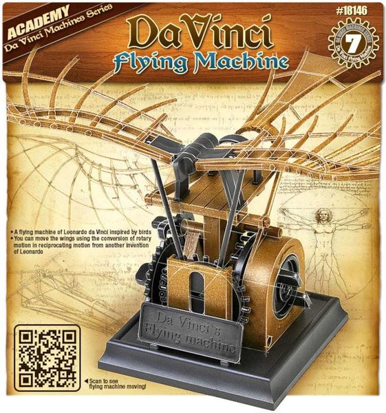 Imagem de Academy Máquina Voadora de Da Vinci - Modelo de Montagem e Movimento