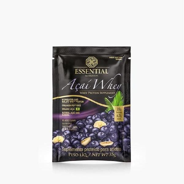 Imagem de Açaí Whey Sachê Display (12 Unidades 35g) 420g Essential