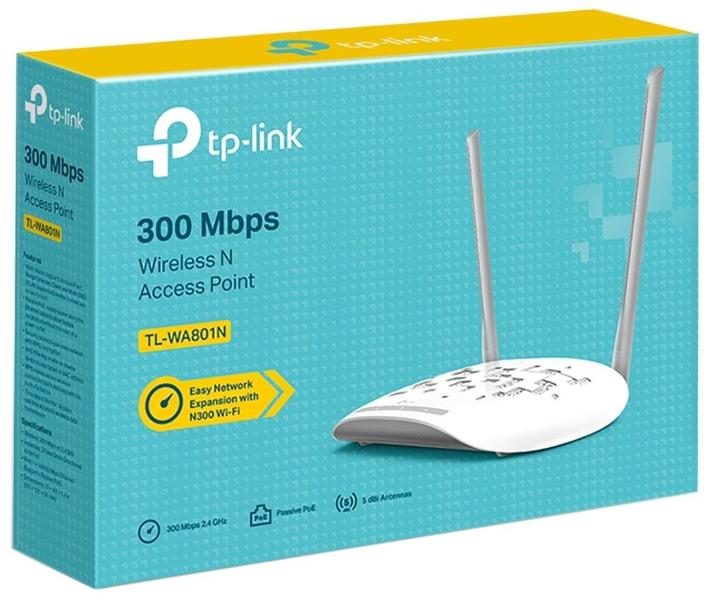 Imagem de Access Point TP-Link TL-WA801N Wireless N 300MBPS