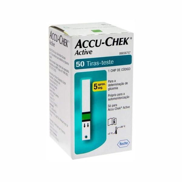 Imagem de Accu-chek Active 50 Tiras M - Accu Chek Active