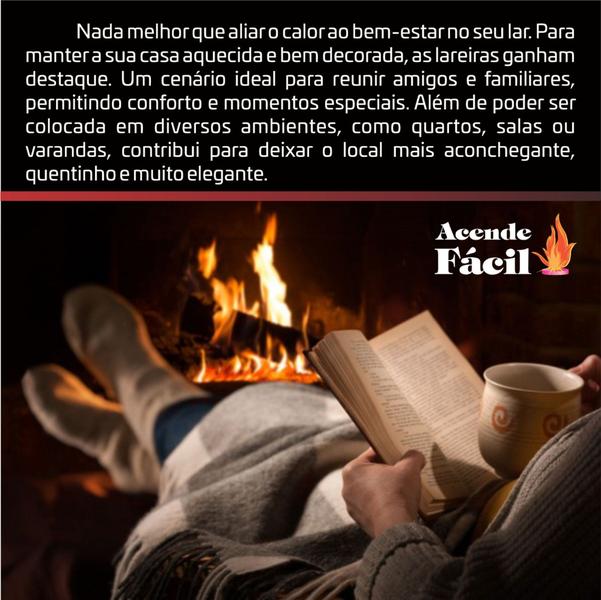 Imagem de Acende fácil acendedor churrasqueiras lareiras fogueiras aparelhos de fondue rechaud