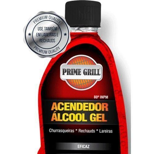 Imagem de Acendedor  Álcool Gel Para Churrasqueira Lareiras Rechauds Prime Grill