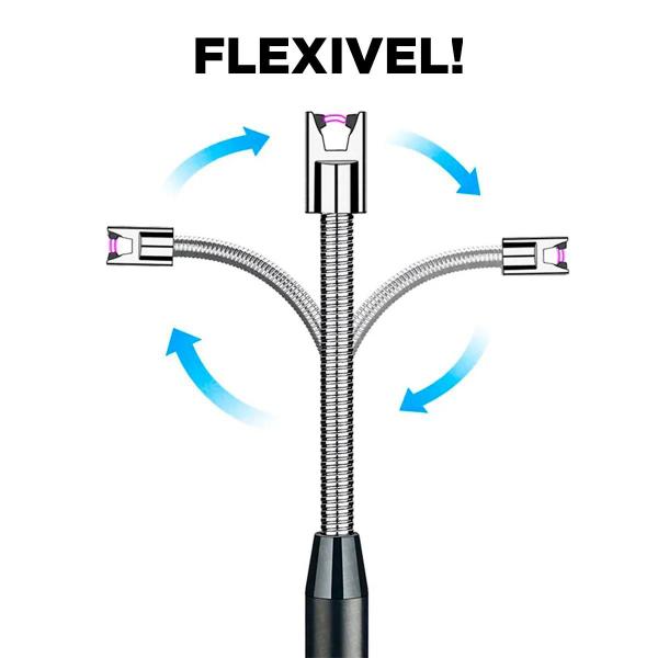 Imagem de Acendedor de Fogão de Plasma Eletrônico Recarregável Luxo