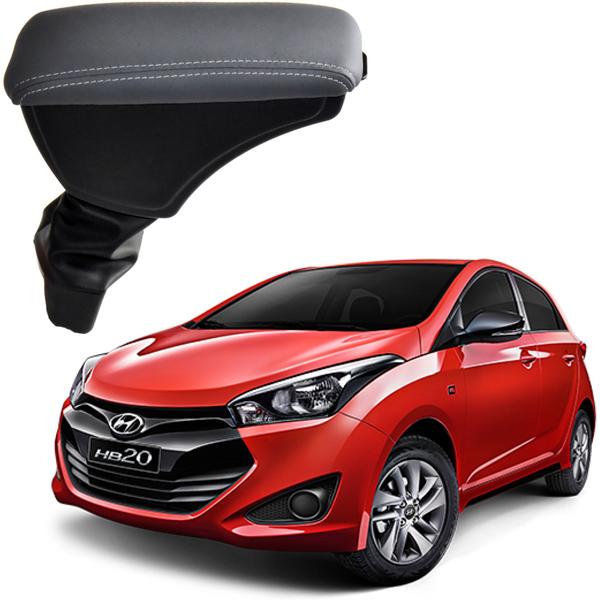 Acessório Apoio De Braço Carro Hyundai Hb20 Encosto Descanso - Artefactum Imagem de Acessório Apoio De Braço Carro Hyundai Hb20 Encosto Descanso