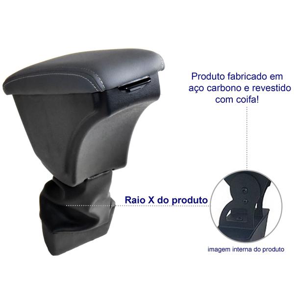 Acessório Apoio De Braço Carro Hyundai Hb20 Encosto Descanso - Artefactum Imagem de Acessório Apoio De Braço Carro Hyundai Hb20 Encosto Descanso