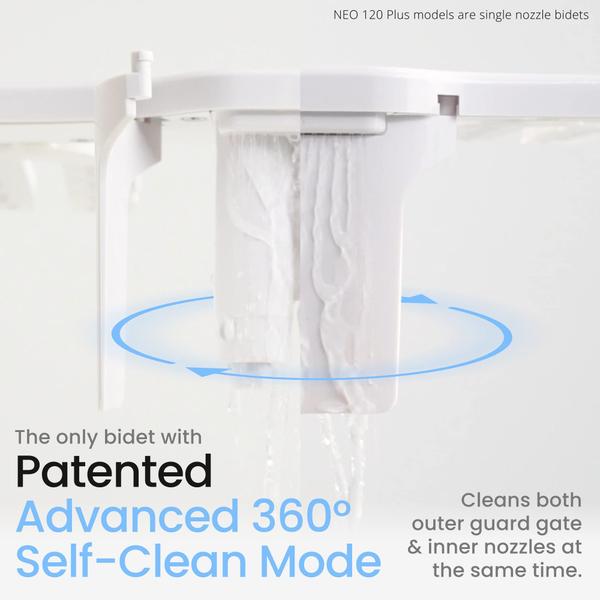 Imagem de Acessório de bidê LUXE Bidet NEO 120 Plus para assento sanitário