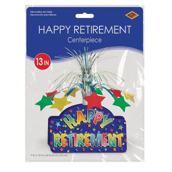 Imagem de Acessório de festa Centerpiece Happy Retirement Beistle (1 unidade)