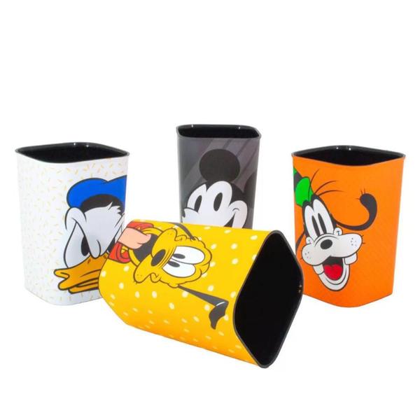 Imagem de Acessorio de mesa mickey porta lápis 4pc plasutil