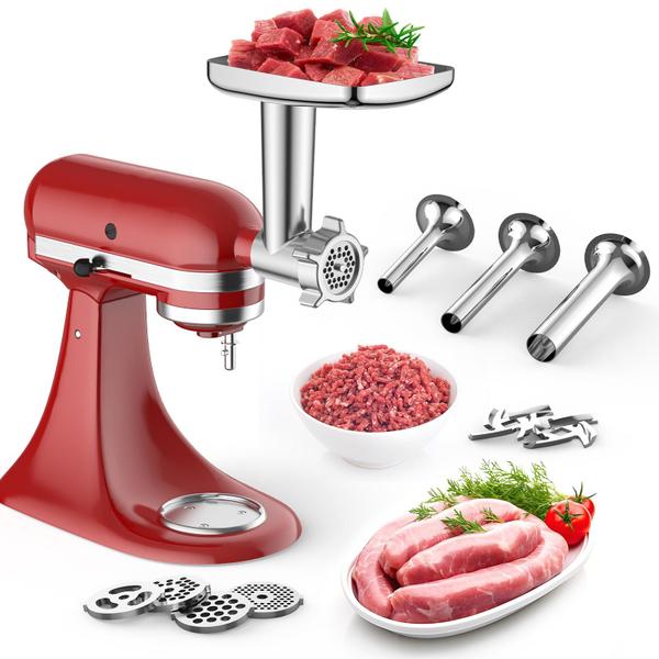 Imagem de Acessório de moedor de carne para batedeira KitchenAid FGREEBLE