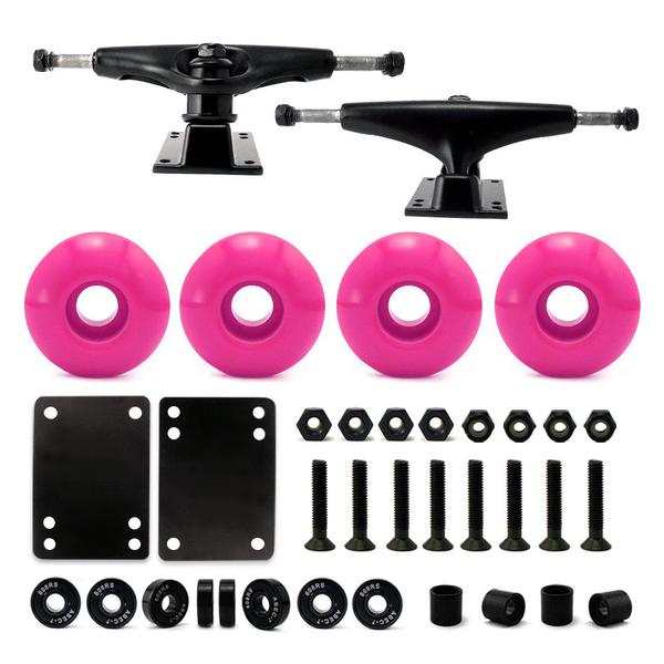 Acessório de skate Combo VJ 5.0 Trucks 52 mm Wheels Imagem de Acessório de skate Combo VJ 5.0 Trucks 52 mm Wheels