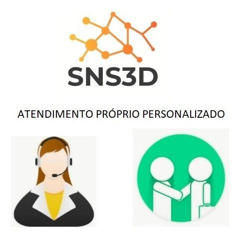 Acessório Mira Sniper Nerf New Novo Para Trilho 20mm - SNS3D Imagem de Acessório Mira Sniper Nerf New Novo Para Trilho 20mm