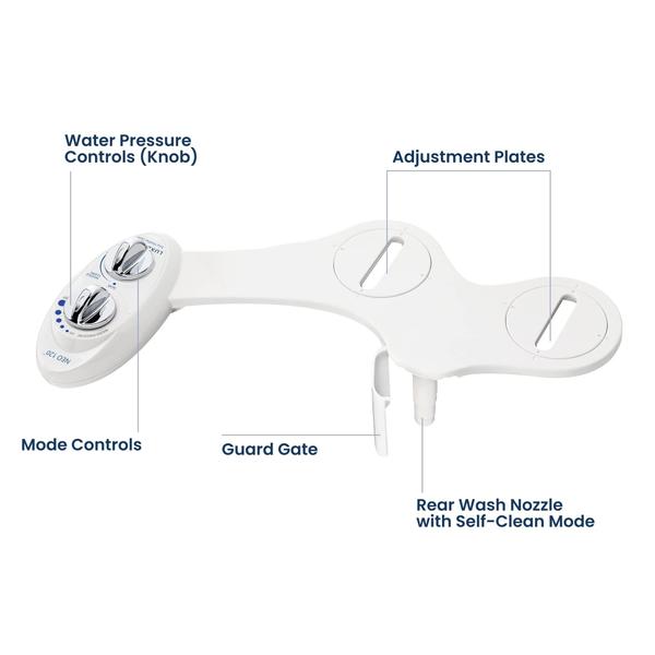Acessório para bidê Bidet LUXE Bidet NEO 120 Bocal autolimpante Imagem de Acessório para bidê Bidet LUXE Bidet NEO 120 Bocal autolimpante