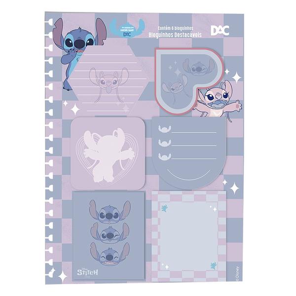 Imagem de Acessório para Caderno Smart Disney Stitch com 6 bloquinhos  DAC  4071