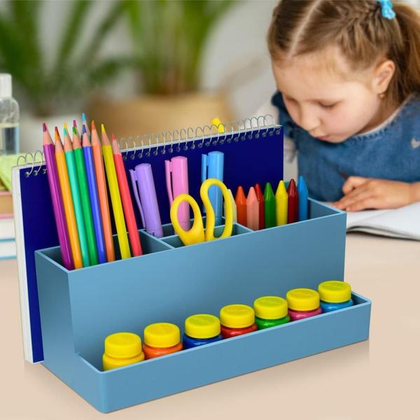 Imagem de Acessório para Mesa Multi Organizer Azul Sólido