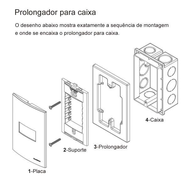 Imagem de Acessório Prolongador Para Caixa 42  Preto Margirius