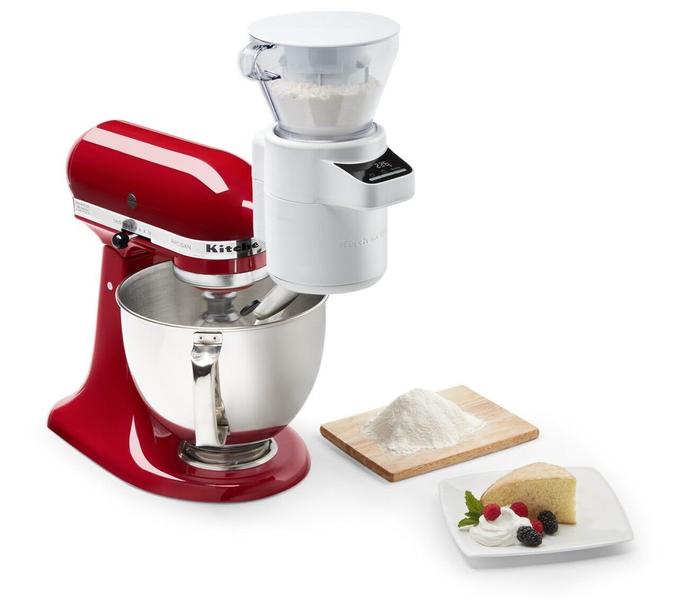 Imagem de Acessório Sifter + Scale KitchenAid KSMSFTA 4 xícaras brancas