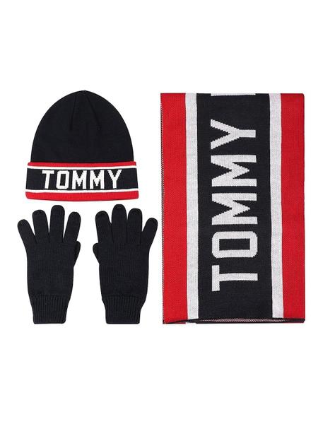 Imagem de Acessório Tommy Hilfiger Varsity TH Stripe Hat, luva, cachecol