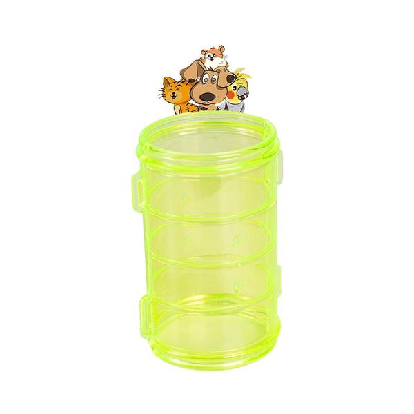Acessório Tubo Reto Verde Gaiola Hamster 12 Unidades Pet Roe - Jel Plast Imagem de Acessório Tubo Reto Verde Gaiola Hamster 12 Unidades Pet Roe
