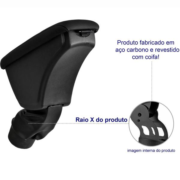 Imagem de Acessórios Apoio Encosto Braço Volkswagen Up Descanso Porta Objetos