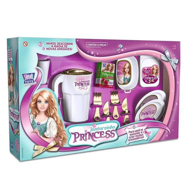 Acessórios Cozinha Infantil Jantarzinho Princess Zuca Toys Imagem de Acessórios Cozinha Infantil Jantarzinho Princess Zuca Toys