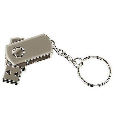 Imagem de Acessórios de computador conjuntos de metal série mini usb 2.0 flash disk com chaveiro 8gb