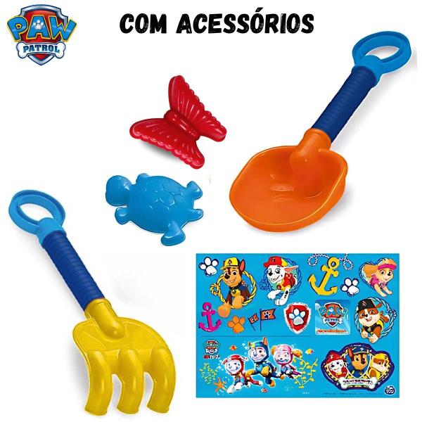 Acessórios de Praia e Piscina Baldinho Patrulha Canina 83430 - Fun Imagem de Acessórios de Praia e Piscina Baldinho Patrulha Canina 83430 - Fun