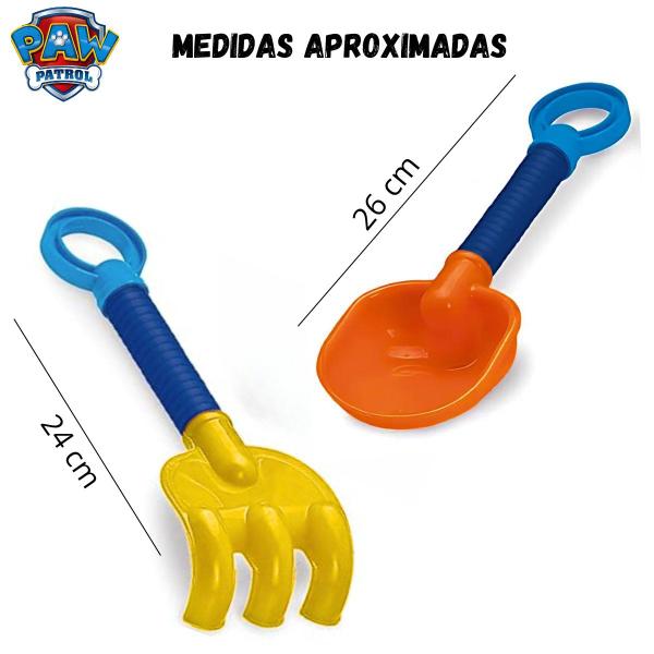 Acessórios de Praia e Piscina Baldinho Patrulha Canina 83430 - Fun Imagem de Acessórios de Praia e Piscina Baldinho Patrulha Canina 83430 - Fun