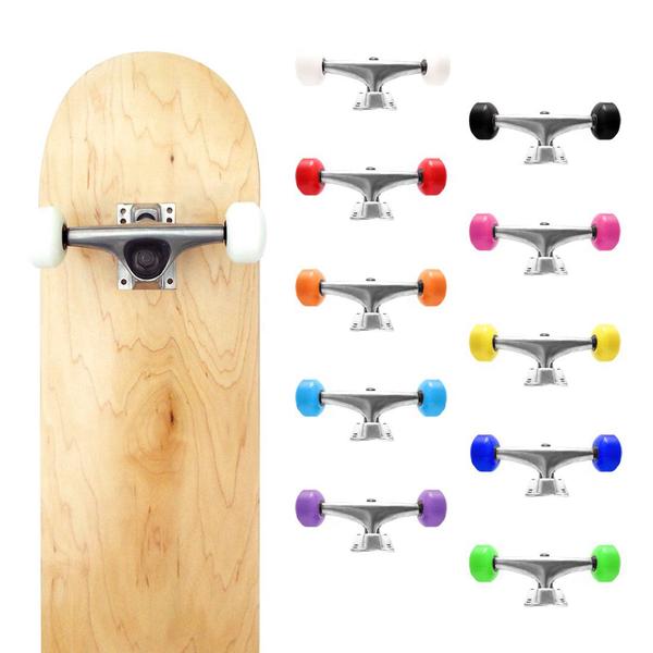 Imagem de Acessórios de skate Combo VJ 5.25 139 mm, caminhões, rodas de 54 mm