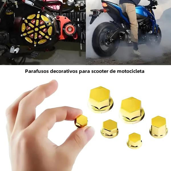 Imagem de Acessórios Decorativos para Motocicleta (30 Peças) - Yamaha e Kawasaki