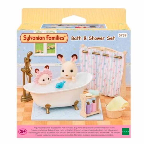 Imagem de Acessórios e Móveis - Sylvanian Families - Conjunto de Banho - Epoch Magia