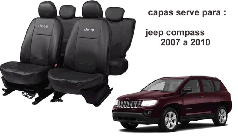 Imagem de Acessórios Jeep Compass 2007-2010: Capa de Couro com Capa de Cobrir e Limpador