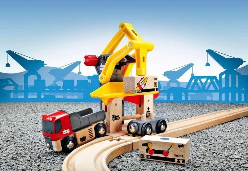 Imagem de Acessórios para trens de brinquedo Brio World Freight Goods Station