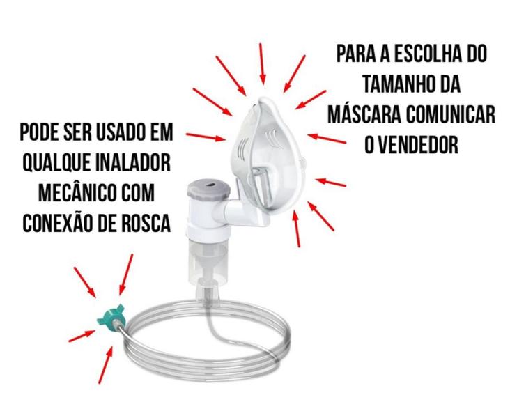 Imagem de Acessórios Peças Mangueira Para Inalador Inalakids NE - C703