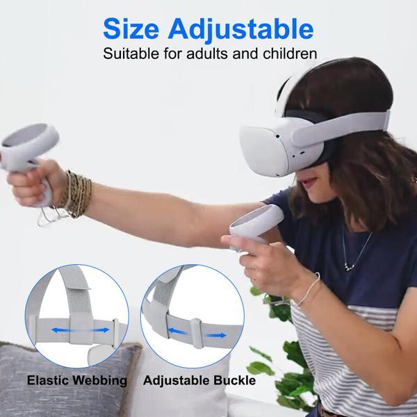 Imagem de Acessórios VR Head Strap DUXICEPIN para Oculus Quest 2