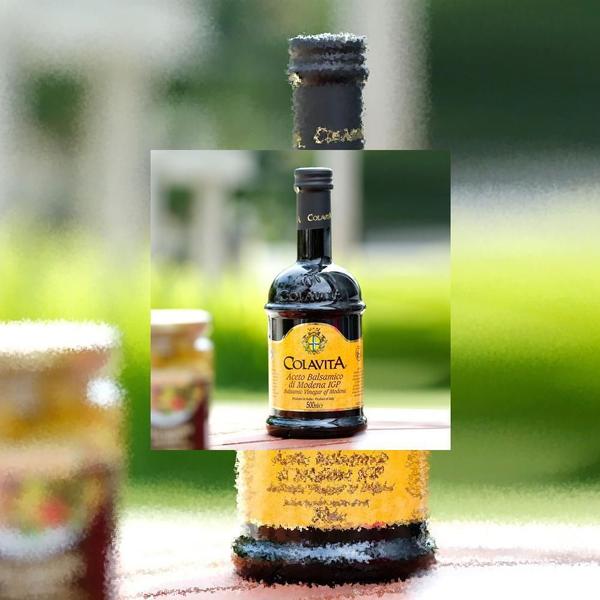Aceto Balsâmico Di Modena Igp 500Ml - Colavita Kit 5 Imagem de Aceto Balsâmico Di Modena Igp 500Ml - Colavita Kit 5