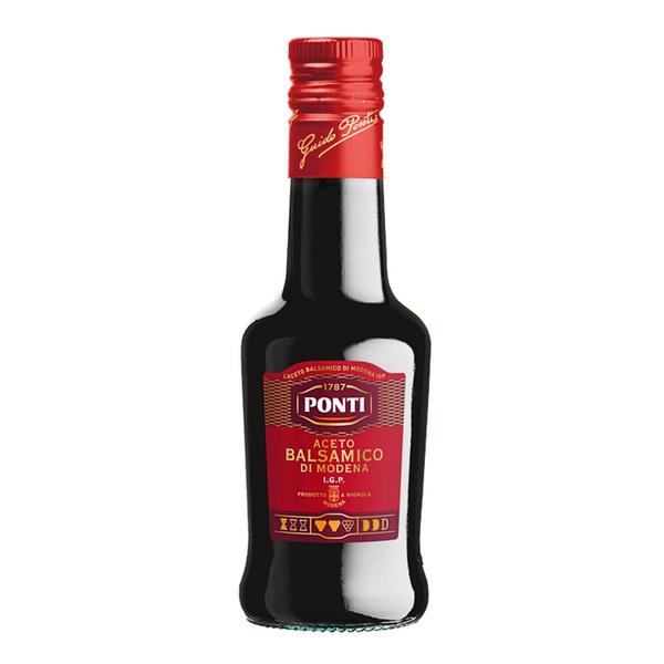 Imagem de Aceto Balsâmico Italiano PONTI Red Label 250ml (3 vidros)