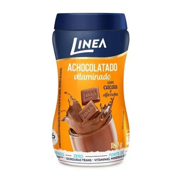 Achocolatado em Pó Linea 180g - kit c/ 3 unds Imagem de Achocolatado em Pó Linea 180g - kit c/ 3 unds