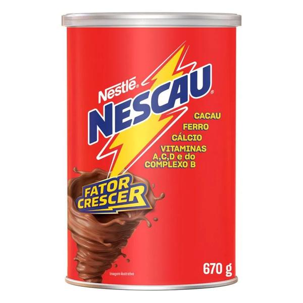 Imagem de Achocolatado em Pó Nescau Nestlè 670g