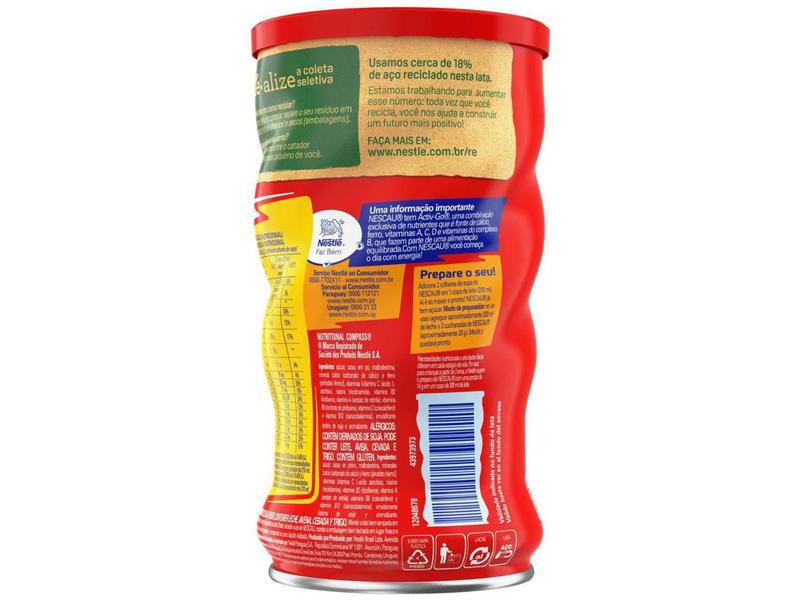 Achocolatado em Pó Nescau Original 400g - Nestlé Imagem de Achocolatado em Pó Nescau Original 400g