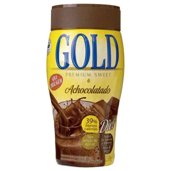 Achocolatado Em Pó Original GOLD 200g Imagem de Achocolatado Em Pó Original GOLD 200g