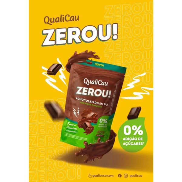 Imagem de Achocolatado em Pó Zerou Qualicau 200g