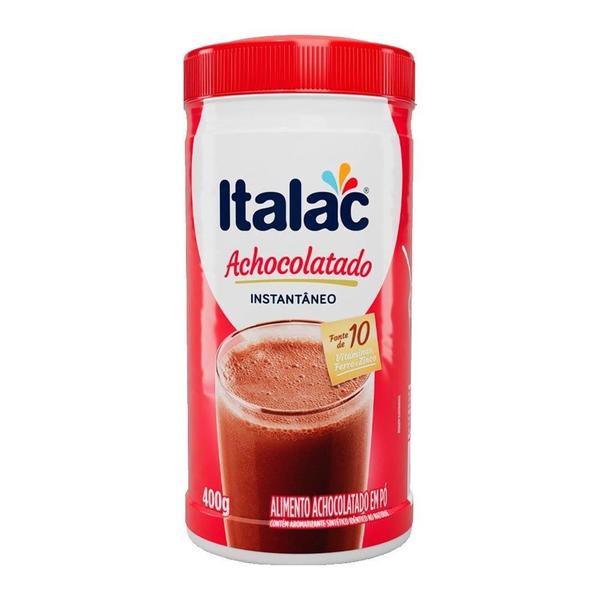 Imagem de Achocolatado Italac Pote 400g - Embalagem com 12 Unidades