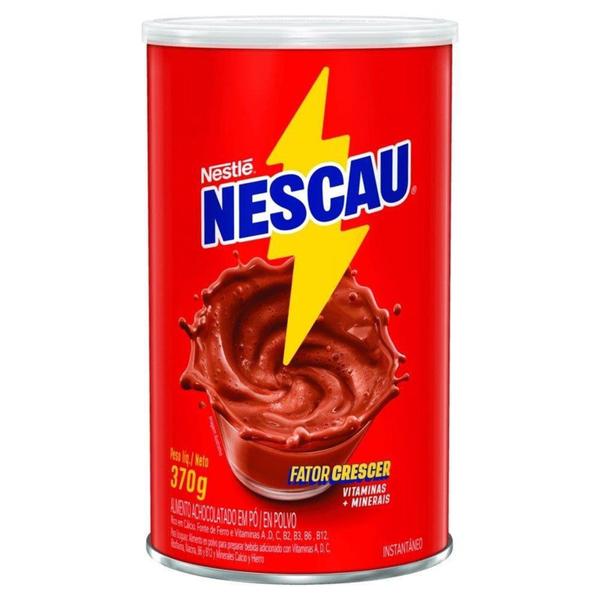 Achocolatado nescau cilindro 370g leve 370g pague 350g Imagem de Achocolatado nescau cilindro 370g leve 370g pague 350g