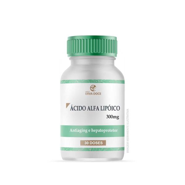 Imagem de Acido Alfa Lipoico 300Mg 30 Cápsulas